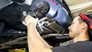 Installing 2700 Exhaust Toyota Supra Valvetronic Designs [upl. by Rafter]