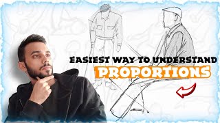 Understand PROPORTIONS  Draw any Figure Easily [upl. by Giffy]