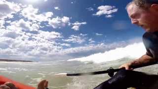 GoPro  Wrist Mount  WaveMaster WaveSki  13th Beach Australia [upl. by Atneciv]