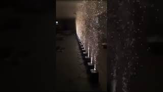 Cold Spark Fountains Cold Sparklers Cold Spark Machine Indoor Outdoor Wedding Sparkler Machine [upl. by Eannej736]