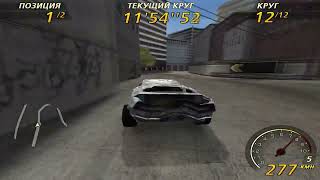 Flatout 2 Downtown 1 Bullet GT Nitro 0x WR PRORACE XuM 🐬 [upl. by Ylen58]