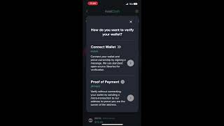 How to verify your wallet on AssetDash [upl. by Ilsel]