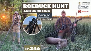 Roebuck Hunt with New Noblex NZ8 2520x50 Lov Srndaca sa novom Noblex optikom E246 [upl. by Madeleine]