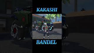 KAKASHI 🥷 BANDEL IN FREE FIRE 🔥naruto kakashi freefire trending [upl. by Ledba281]