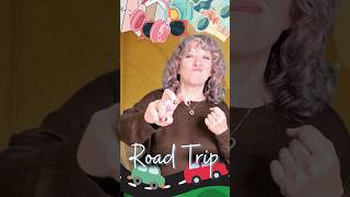 Road Trip learntosign language signwithme deafsign signoftheday asl roadtrip learntosign [upl. by Nosbig]