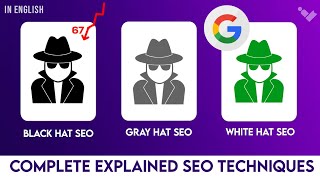 What is Black Hat SEO White Hat SEO and Gray Hat SEO  SEO Techniques Explained  Influenest Edu [upl. by Janel56]