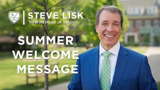 Steve Lisks Summer Welcome Message to The Shipley Community [upl. by Oecam]