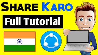 Share Karo Full Tutorial  SHAREit Alternative App  How to Use Share Karo  Indian SHAREit [upl. by Pelmas527]