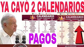 ♥️YA CAYOCALENDARIO ENERO FEBRERO 6000 Y 12000 COBRAS HOY PENSIÓN ADULTOS MAYORES TARJETA🔥 [upl. by Ylesara]