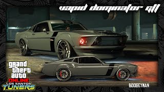 Vapid Dominator GTT Detailed Customization and Gameplay  GTA Online LS Tuners [upl. by Asiled]