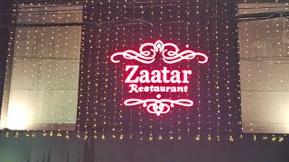 Zaatar Restaurant  Palarivattom  Kochi [upl. by Claus]