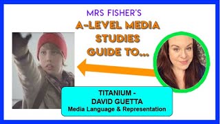 A Level Media  Titanium by David Guetta  Media Language amp Representation [upl. by Boser456]