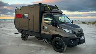 Greenlander Sherpa 4x4  Iveco Daily  Camper  250 000 [upl. by Annav]