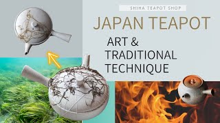 Japanese Handmade Teapot Art and Technique  6 Teapot Artists from Tokoname Teapot Japan [upl. by Anayt99]