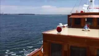 Yacht Portola Short onboard Video 62016 [upl. by Ttelrats]