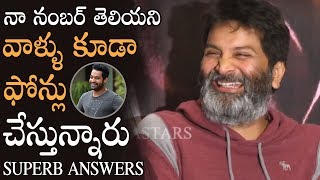 Trivikram Media Interaction After Aravinda Sametha Veera Raghava Release  Manastars [upl. by Anad]