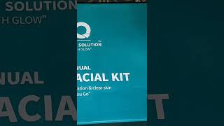 IQ Organic Solution menual hydra facial kit Honest Review instent results how to use Step by Step [upl. by Bunns]