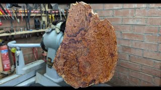 The WORLDs most beautiful wood  woodturning THUYA Burl [upl. by Lalaj]