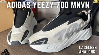 Adidas Yeezy 700 MNVN Analog Laceless On Feet Review [upl. by Norra]