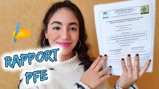 Rédaction du rapport PFE 📝  كيفاش نكتب مشروع البحث، نصائح و أمثلة تسّهل عليكم [upl. by Ralip]