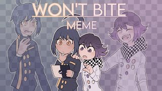 Wont bite  Meme Danganronpa V3  SaioumaOumasai  Minor spoilers [upl. by Yesac]