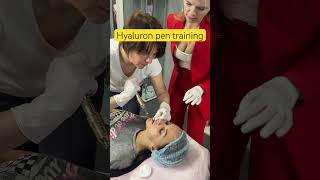 Hyaluron pen training  online course  lips augmentation [upl. by Evot]