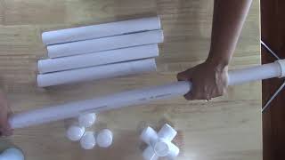 Easy Basic PVC Balloon Stand  DIYs That Work For Me [upl. by Lytton]