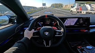 THE NEW BMW M5 2025 TEST DRIVE [upl. by Gabrielli]