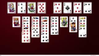 Solution to freecell game 8591 in HD [upl. by Anaiviv494]