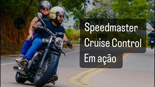 Passeio com triumph Bonneville Speedmaster 1200  Respondendo comentários  Cruise Control em ação [upl. by Calli]