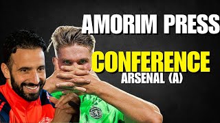 🚨AMORIM PRESS CONFERENCE REACTION ARSENAL A GYOKERES LINKED 🤏🧂 [upl. by Eibrab938]