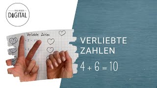 🔢 Verliebte Zahlen  Kinderlieder zum Lernen [upl. by Feenah]