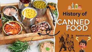 The Incredible History of Canned Food From Wars to Your Pantry cannedfood quiztime [upl. by Rendrag]