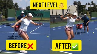 How to get your forehand from Good to the NEXT LEVEL [upl. by Sproul]