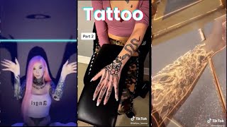 TikTok COOLEST TATTOOS Top searches for tattoos on tiktok ✒️✒️✒️ [upl. by Lucchesi276]