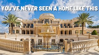 THE MOST LUXURY MEGA MANSION WEVE EVER FILMED [upl. by Lirbaj]