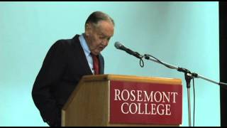 Rosemont College Ethics and Leadership Symposium Keynote Speaker John Bogle [upl. by Saltsman]