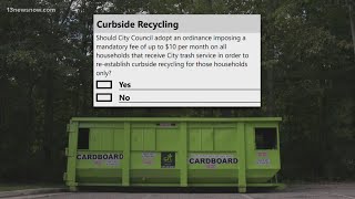 Chesapeake ballot referendum reestablishing curbside recycling [upl. by Higley877]