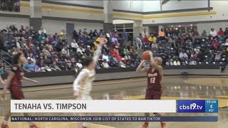 ETX Hoops Tenaha Lady Tigers vs Timpson Lady Bears [upl. by Euqinay]