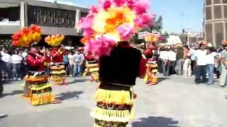 Danza De Los Matlachines Loreto Zacatecas Mexico en La Basilica GDLP [upl. by Aretak258]