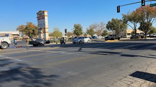 Ghê Quá Shocking Tesla Crash on California Bakersfield Total Loss [upl. by Yknip473]