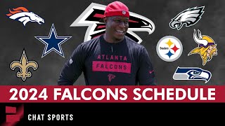 Atlanta Falcons 2024 NFL Schedule Opponents And Instant Analysis [upl. by Bobinette]