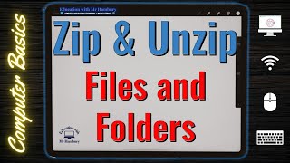 The Best Way to ZIP and UNZIP Files FAST [upl. by Guenna140]