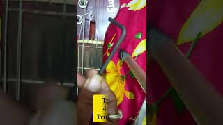 Guitar Truss Rod Adjusting Technique [upl. by Dixon314]