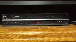 LG vcr DVD combo unit freaking out error [upl. by Meldoh]