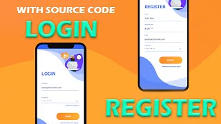 Create Registration amp Login Page in Android Studio using SQLite Step By Step [upl. by Deragon]