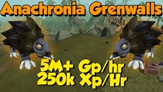 Updated guide in desc Anachronia Grenwall Hunting for GP Runescape 3 5M GpHr [upl. by Edgard]