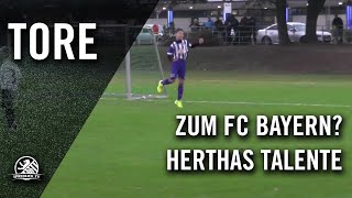 Bald bei den Bayern Die besten Tore von Torben Rhein Nemanja Motika und Nikola Motika [upl. by Nicolle]