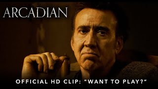 ARCADIAN  Official HD Clip  quotWant To Playquot  Starring Nicolas Cage [upl. by Dafodil]