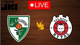 🔴 Live Zalgiris vs Rytas  Live Play By Play Scoreboard [upl. by Deenya910]